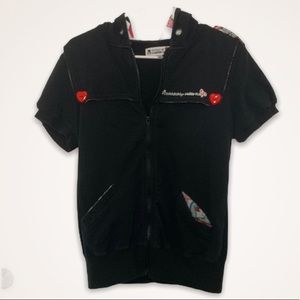 Tokidoki for hello kitty full zip hoodie jacket L